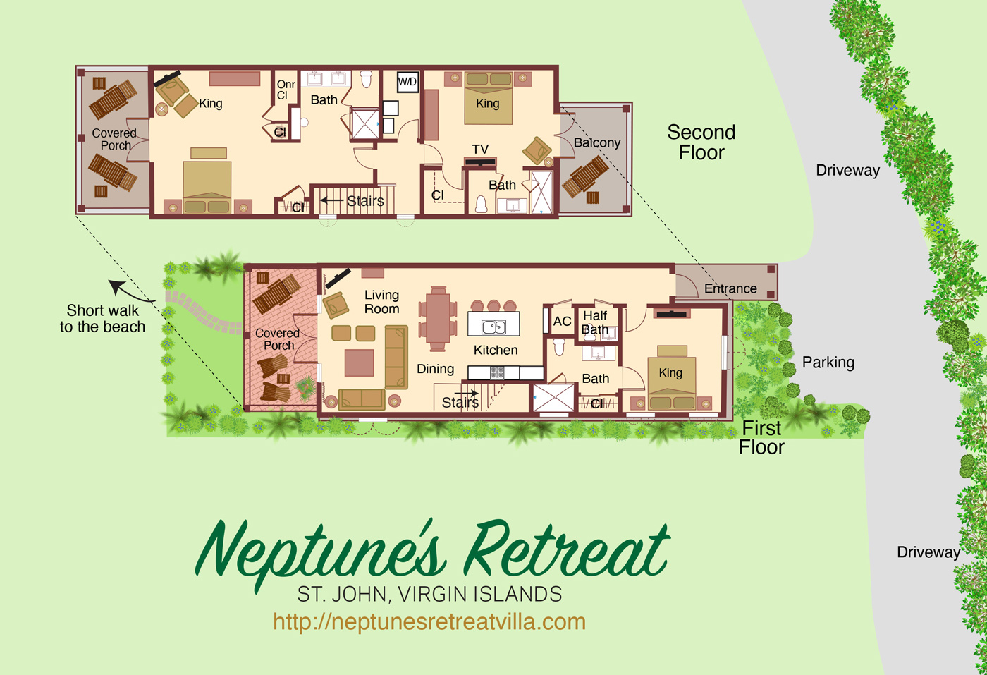 Neptunes Retreat Floorplan